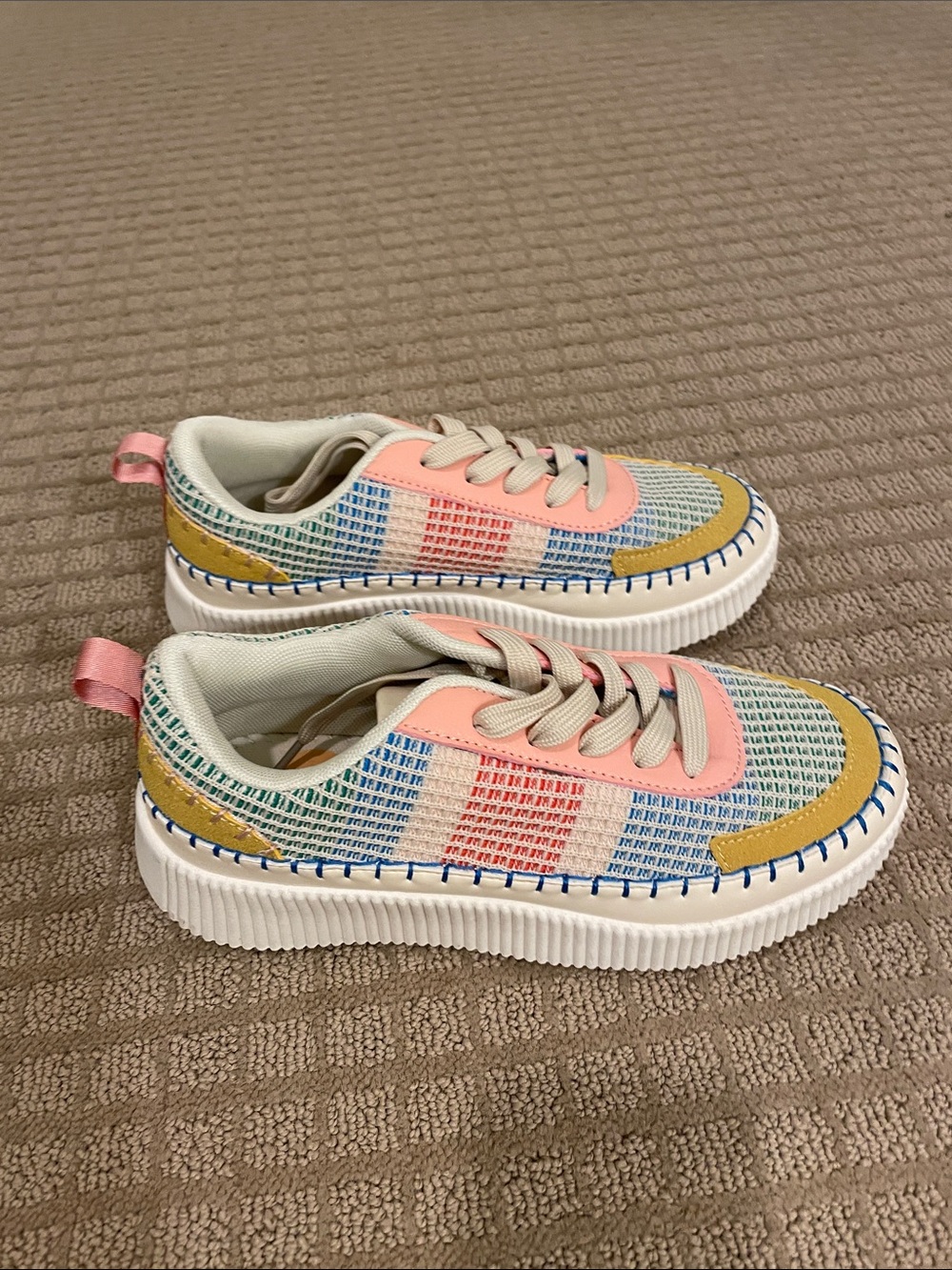 Nicole Miller Crochet Tennis Shoes - Picture 3 of 6